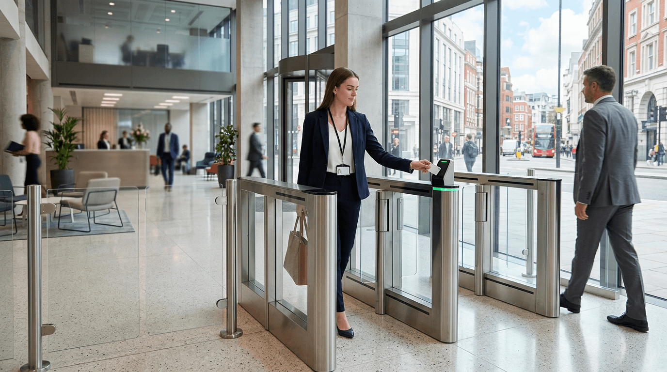 Access control upgrade for central London office entrance project image