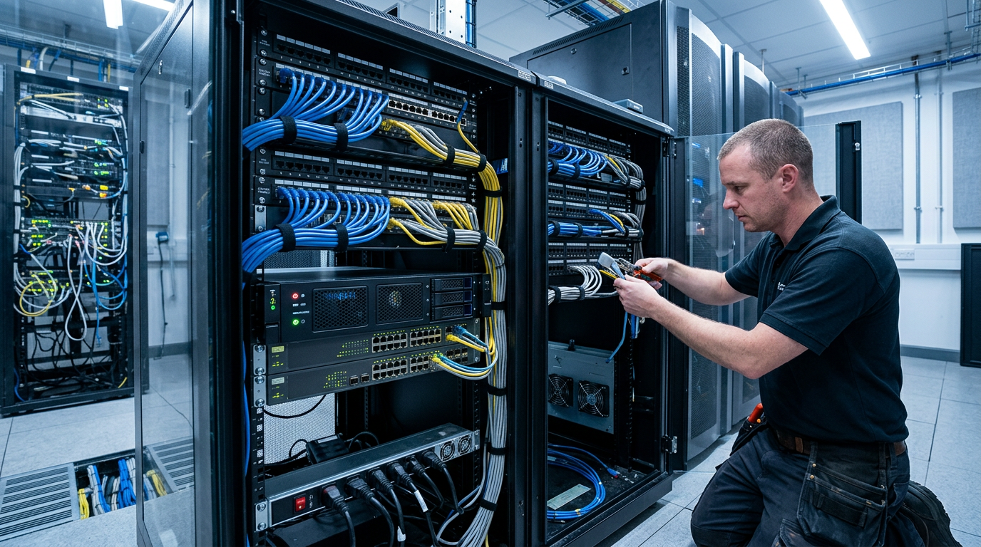 IP camera upgrade for warehouse in Chiswick